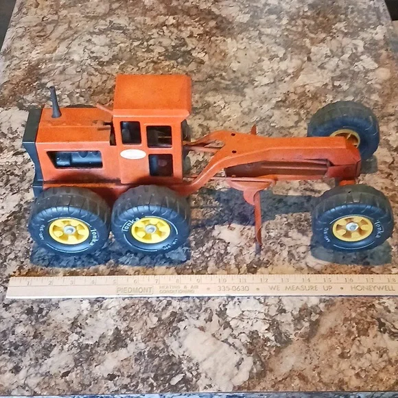 Vintage Tonka Metal Grader MR-970